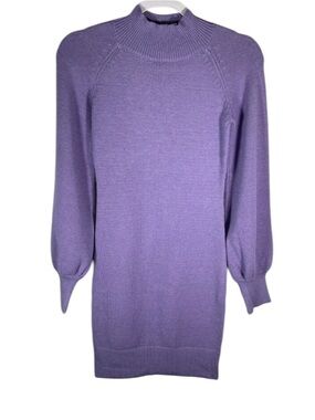NWT She + Sky Periwinkle Sweater Dress